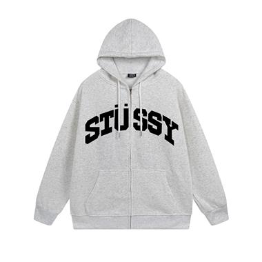 STUSSY   2023秋冬新款刷毛衛衣帽T