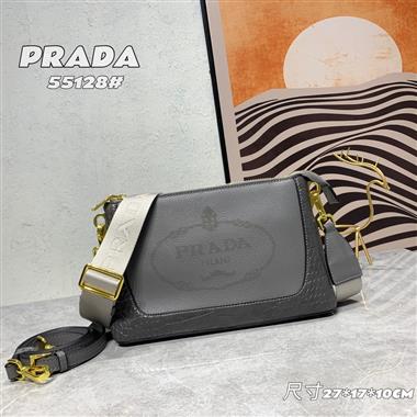 PRADA   2023新款女生時尚休閒包 尺寸：27*17*10CM