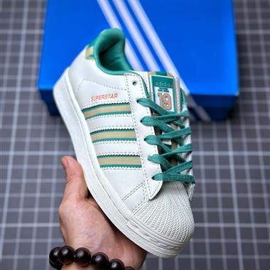 Adidas 三葉草 Originals Superstar 貝殼頭系列低幫經典百搭休閑運動板鞋