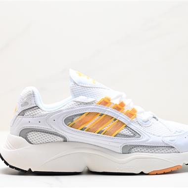 Adidas OZMILLEN 復古拼色低幫緩震運動跑鞋