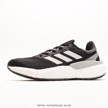 Adidas 跑步系列SOLARBOOST5M 運動 爆米花緩震中底跑步鞋 