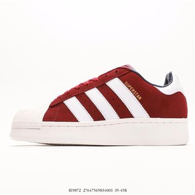 ADIDAS SUPERSTAR 三葉草 經典貝殼頭系列 厚底增高休閑板鞋