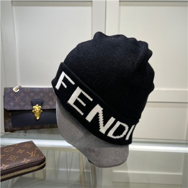 FENDI  2023秋冬新款毛線帽子