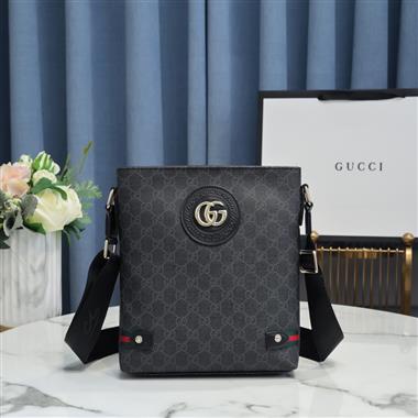 GUCCI   2023新款男生時尚休閒包 尺寸：23-27-5CM