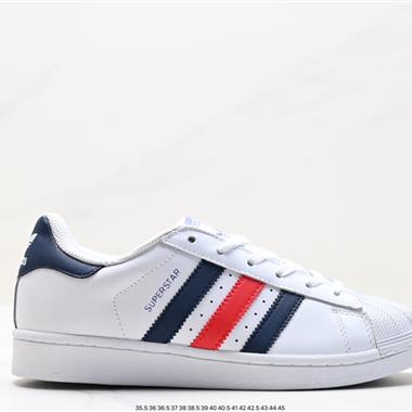 Adidas 三葉草 Originals Superstar Pride RM貝殼頭系列低幫經典百搭休閑運動板鞋