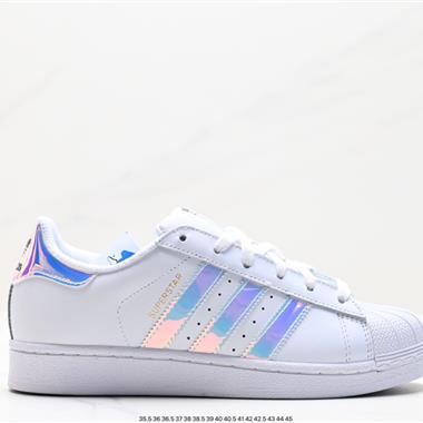 Adidas 三葉草 Originals Superstar Pride RM貝殼頭系列低幫經典百搭休閑運動板鞋