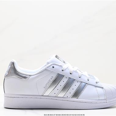 Adidas 三葉草 Originals Superstar Pride RM貝殼頭系列低幫經典百搭休閑運動板鞋