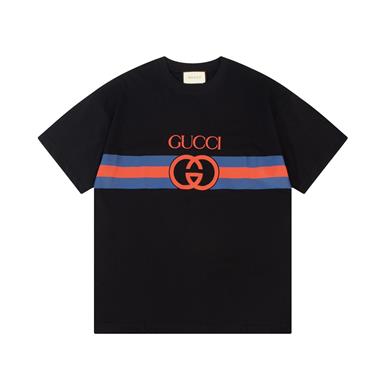 GUCCI  2023夏季新款短袖T恤 歐版尺寸偏大