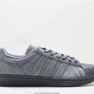 Adidas 三葉草 PNS Superstar貝殼頭系列低幫經典百搭休閑運動板鞋