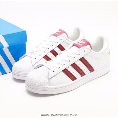 Adidas 三葉草 Originals Superstar Pride RM貝殼頭系列低幫經典百搭休閑運動板鞋