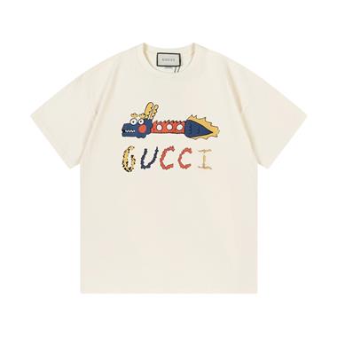 GUCCI  2023秋冬新款短袖T恤 歐版尺寸偏大