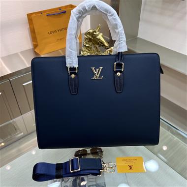 LOUIS VUITTON  2023新款男生時尚包包 尺寸：38.5-7-30CM