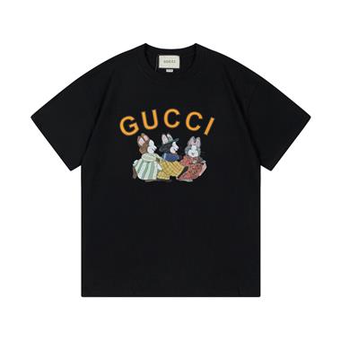 GUCCI  2023夏季新款短袖T恤 歐版尺寸偏大