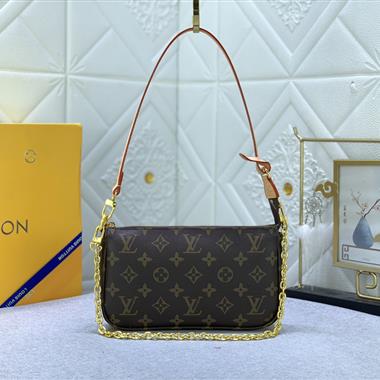 LOUIS VUITTON  2023新款女生時尚休閒包 尺寸：23.5*13.5*4CM