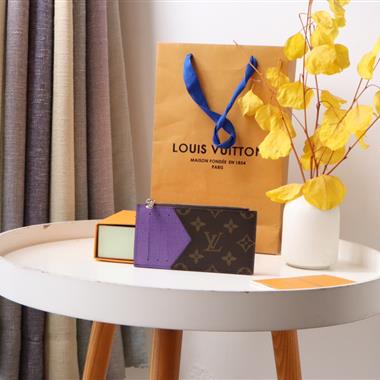 LOUIS VUITTON  2023新款時尚皮夾 尺寸：8*14.5*1