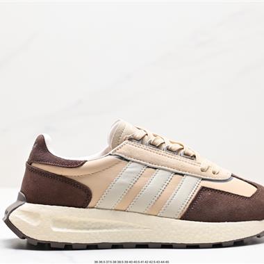 Adidas Racing E5 Boost Prototype 速度輕盈復古系列 百搭透氣運動慢跑鞋