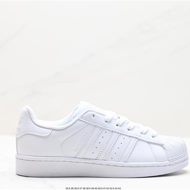 Adidas 三葉草 Originals Superstar」Sail/Green/Lace「貝殼頭系列低幫經典百搭休閑運動板鞋