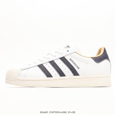 Adidas 三葉草 Originals Superstar Pride RM貝殼頭系列低幫經典百搭休閑運動板鞋