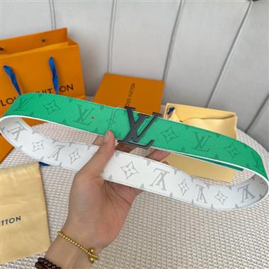 LOUIS VUITTON   2023新款時尚皮帶  4.0CM