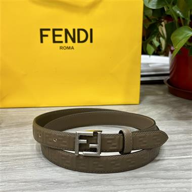 FENDI  2024新款時尚皮帶  2.0CM