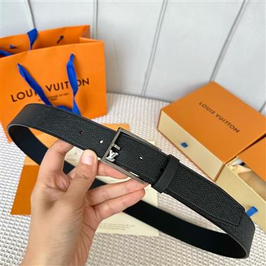 LOUIS VUITTON   2024新款時尚皮帶  3.5CM