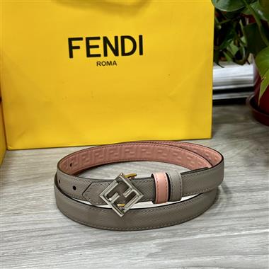 FENDI  2024新款時尚皮帶  2.0CM