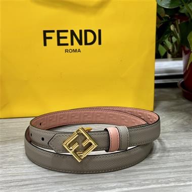 FENDI  2024新款時尚皮帶  2.0CM