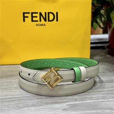 FENDI  2024新款時尚皮帶  2.0CM