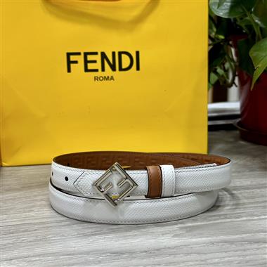 FENDI  2024新款時尚皮帶  2.0CM