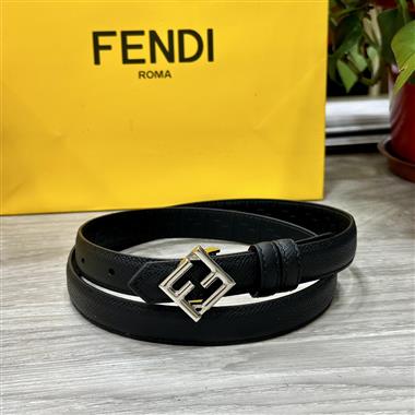 FENDI  2024新款時尚皮帶  2.0CM