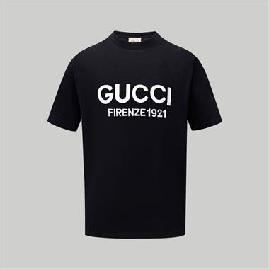 GUCCI   2024夏季新款短袖T恤 歐版尺寸偏大