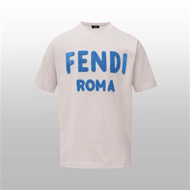 FENDI  2024夏季新款短袖T恤 歐版尺寸偏大