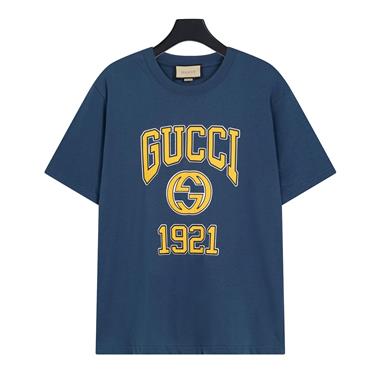 GUCCI   2024夏季新款短袖T恤 歐版尺寸偏大