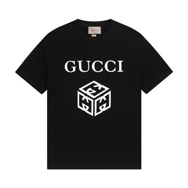 GUCCI   2024夏季新款短袖T恤 男女同款