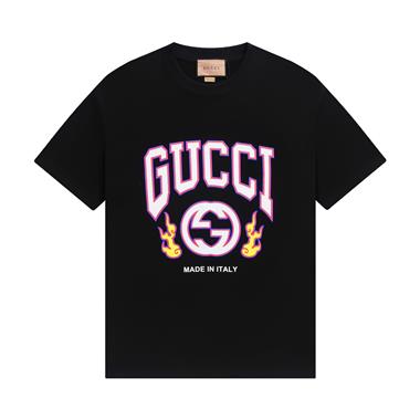 GUCCI   2024夏季新款短袖T恤 男女同款