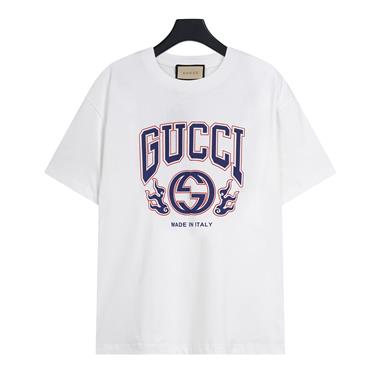 GUCCI  2024夏季新款短袖T恤 歐版尺寸偏大