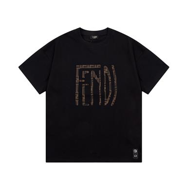 FENDI   2024夏季新款短袖T恤 歐版尺寸偏大