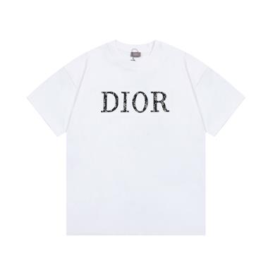 DIOR   2024夏季新款短袖T恤 歐版尺寸偏大