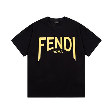 FENDI  2024夏季新款短袖T恤 歐版尺寸偏大