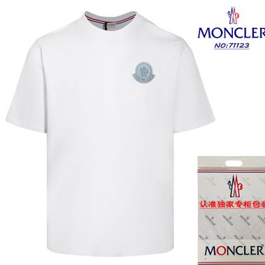 MONCLER   2024夏季新款短袖T恤 男女同款