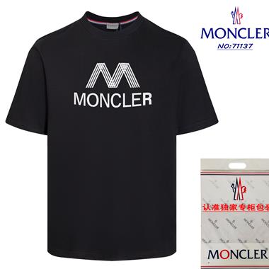 MONCLER   2024夏季新款短袖T恤 男女同款