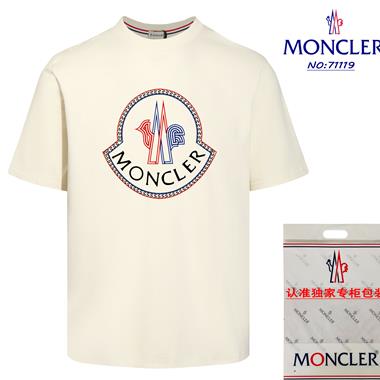 MONCLER   2024夏季新款短袖T恤 男女同款