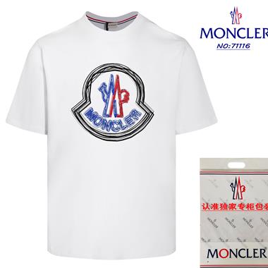 MONCLER   2024夏季新款短袖T恤 男女同款