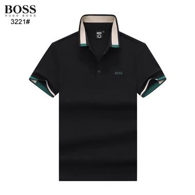 BOSS   2024夏季新款短袖POLO衫