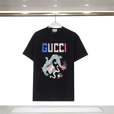 GUCCI   2024夏季新款短袖T 恤  男女同款