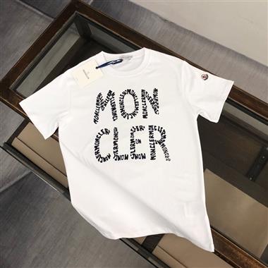 MONCLER   2024夏季新款短袖T恤  尺寸偏大