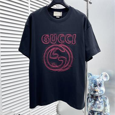 GUCCI   2024夏季新款短袖T恤