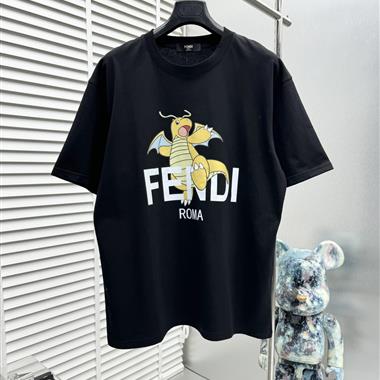 FENDI   2024夏季新款短袖T恤