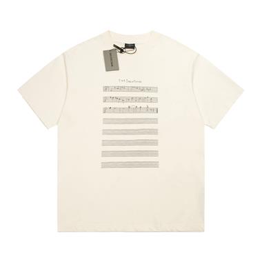 Balenciaga   2024夏季新款短袖T恤 歐版尺寸偏大