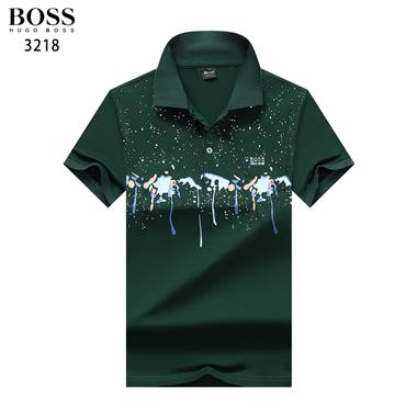 BOSS   2024夏季新款短袖POLO衫